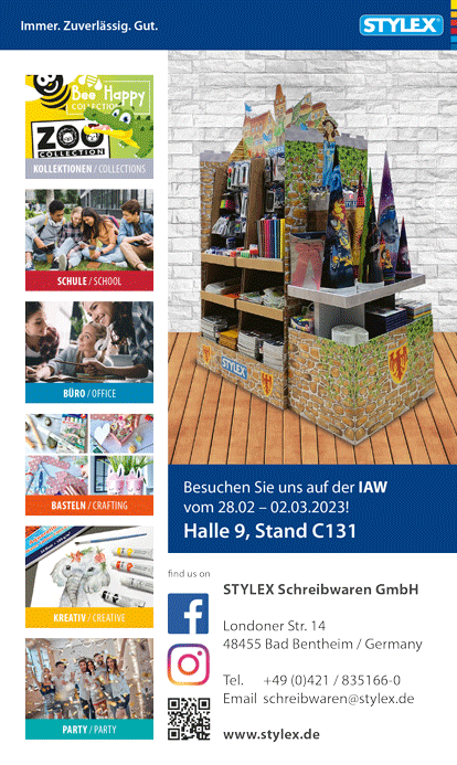 Anzeige von Stylex Schreibwaren GmbH in der Kategorie Haushaltswaren und Bürobedarf