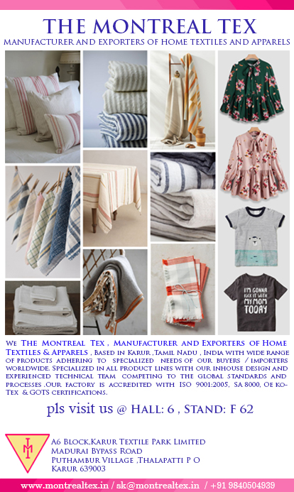 Anzeige von The Montreal Tex in der Kategorie Textilien und Bekleidung