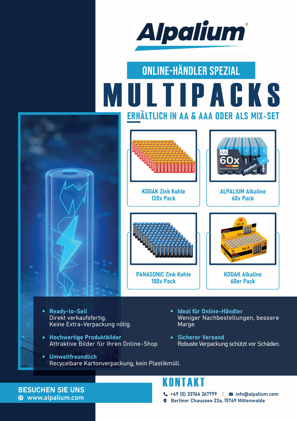 Anzeige von Alpalium GmbH in der Kategorie Elektronikartikel und Computer