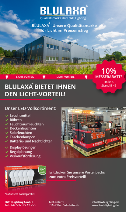 Anzeige von HWH Lighting GmbH in der Kategorie Elektronikartikel und Computer