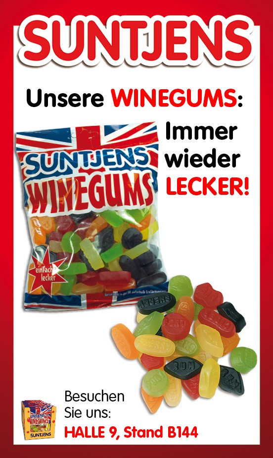 Anzeige von Suntjens Süsswaren Import + Export GmbH in der Kategorie Lebensmittel und Getränke